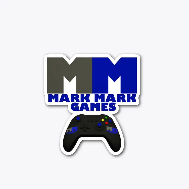 Mark Mark Games Control Die Cut Sticker