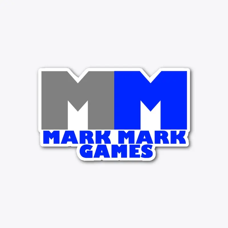 Mark Mark Games Die Cut Sticker