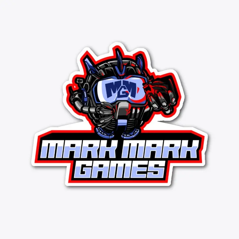 Mark Mark Droid Die Cut Sticker